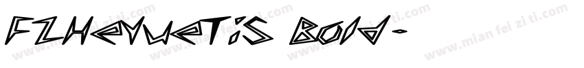 FZHeYueTiS Bold字体转换